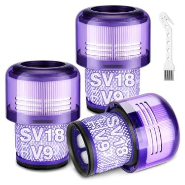 Imagem de Substituição de filtro SV18 para aspirador de pó digital fino sem fio Dy-son, origem fina digital e fofa extra e fofa Pro Vac, para peça nº 970612-01, pacote com 3 filtros Hepa