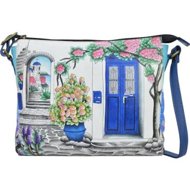 Imagem de Anna by Anuschka Slim Medium Crossbody, Magical Greece, One Size
