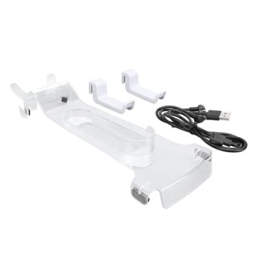 Imagem de Cryfokt Kit de Suporte Organizador de Fone de Ouvido para Controladores PS VR2 Estável para Configuração de Jogos Organizada Com Carregamento Rápido para Jogadores de Console