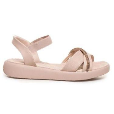 Imagem de Sandália Comfortflex Tira Strass Feminina-Feminino