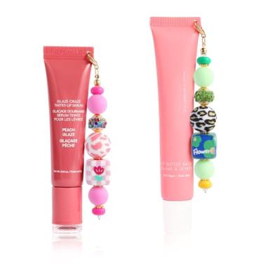 Imagem de Chaveiro com protetor labial para as sextas-feiras de verão de 14 g, porta-chaves compatível com protetor labial LANGIGE 10 ml (sem protetor labial), Small