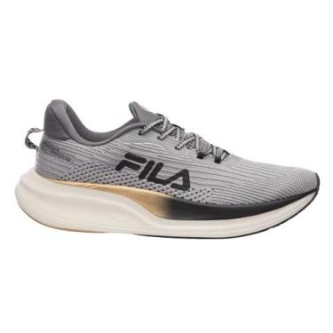 Imagem de Tênis Fila Racer Speedzone Masculino Cinza, 41, Cinza