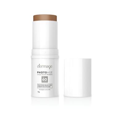 Imagem de Protetor Solar Facial Dermage Photoage Stick Color Mineral FPS 60 16g (Médio)