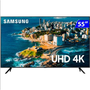 Imagem de TV 55P Samsung CRYSTAL SMART 4K Comando VOZ - UN55CU7700GXZD