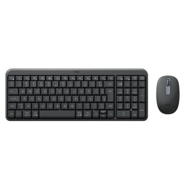 Imagem de Kit Teclado e Mouse Logitech MK250 Grafite Bluetooth - 920-013516