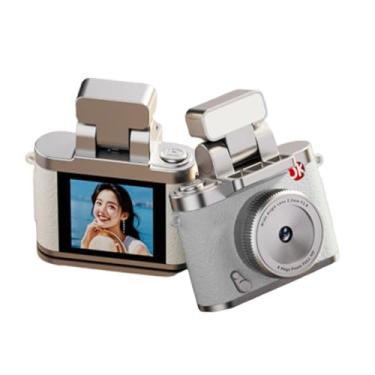 Imagem de Dpofirs Câmera de Chaveiro, Câmera Digital retrô 1080P Com Luz de Preenchimento LED de Tela Colorida de 1,4 Polegadas, Minúsculo Gravador de Vídeo Portátil para Gravação de Estudos de