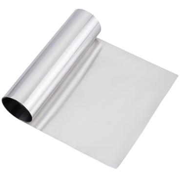 Imagem de Beebeecraft Folha de aço inoxidável placa fina 0,02 x 1000 x 1000 mm folha plana para equipamentos eletrônicos máquinas de precisão