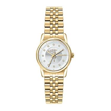 Imagem de Trussardi Relógio feminino T-Joy Time Only Made of Steel, PVD Gold - R2453150501, ouro amarelo, 30 mm, pulseira, Ouro amarelo, 30mm, pulseira