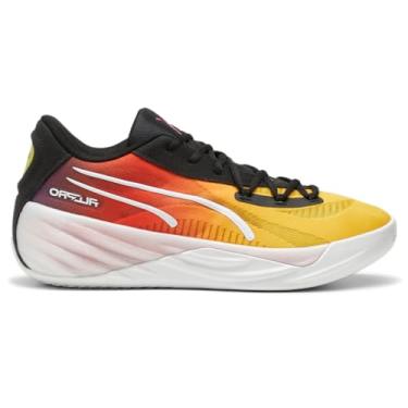 Imagem de PUMA All-Pro Nitro Showtime, Amarelo Sizzle/Purple Glimmer, 44