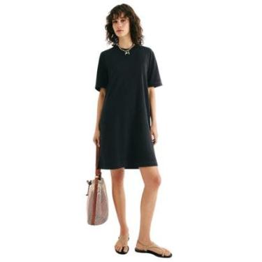 Imagem de Vestido Curto Hering Em Malha Binada-Feminino