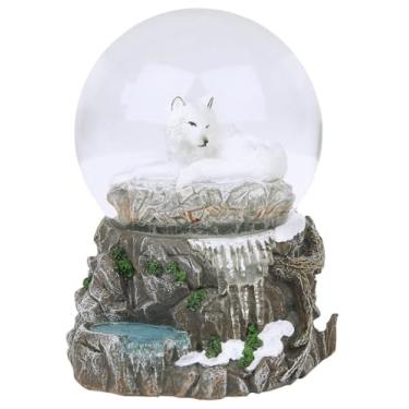 Imagem de Nemesis Now Globo de neve Guardian of The North Lisa Parker, 17,5 cm, cinza, 14,5 cm