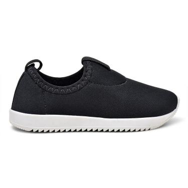 Imagem de Tenis Infantil Esporte Escola Leve Calce Confort Preto Fácil-Masculino