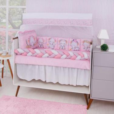 Imagem de Kit Para Berço Americano Conjunto de Enxoval Para Berço Padrão America