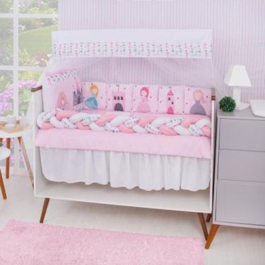 Imagem de Kit Para Berço Americano Conjunto de Enxoval Para Berço Padrão America