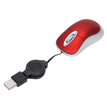 Imagem de Mouse Com Fio, Resolução óptica De 1600DPI, Posicionamento Preciso, Design De Roda De 3 Vias, Mouse USB, Mouse Legal Para Jogos Em Forma De Carro