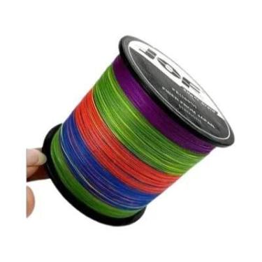 Imagem de Linha De Pesca Trançada De 4 Fios 300M 500M 1000M Linha Multifilamento