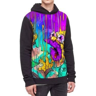 Imagem de Moletom Com Capuz The Simpsons Os Simpsons Ref:660, Preto, GG