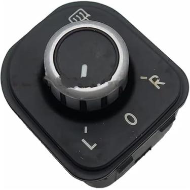 Imagem de Interruptor do espelho retrovisor para VW Caddy 2004-2011, Golf R32 2010-2012, Rabbit 2006-2009. Controlador do espelho retrovisor lateral. Código do produto: 5ND959565B
