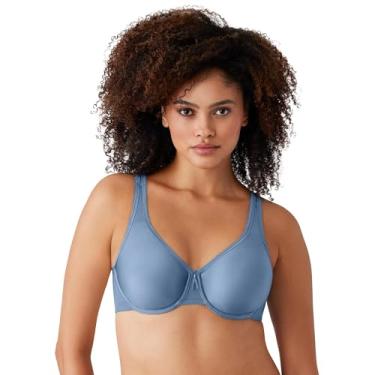 Imagem de Wacoal Sutiã feminino plus size com aro de beleza básica, Coroneta azul, 40C