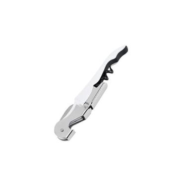 Imagem de Conjunto de abridor de vinho saca-rolhas atualizado (3 peças) - Dobradiças de aço inoxidável resistente, chave de vinho profissional para garçons, sommelier, bartenders, uso doméstico e comercial