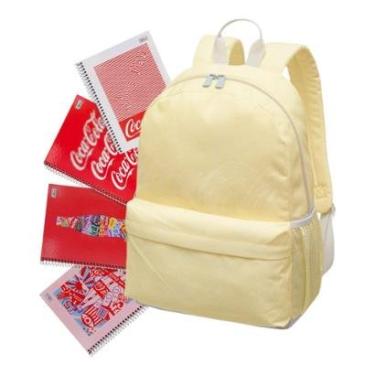 Imagem de Mochila Coca Cola Soft + Caderno Sortido-Unissex
