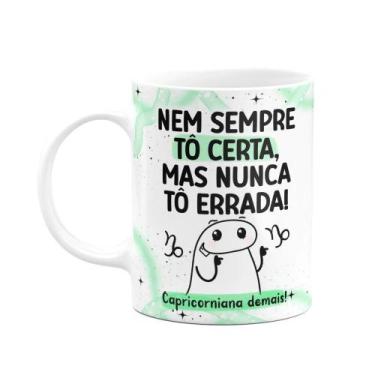 Imagem de Caneca Flork Signos Capricórnio - Capricorniana demais! - JPS INFO