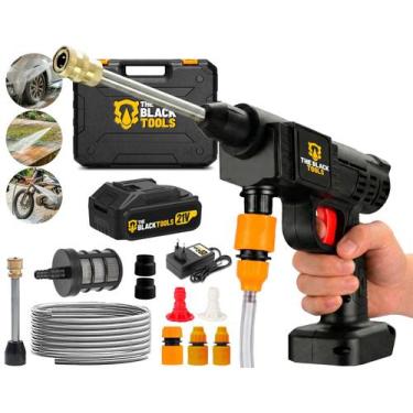Imagem de Lavadora Alta Pressão Profissional 21V 600w Com Maleta Bateria E Acess
