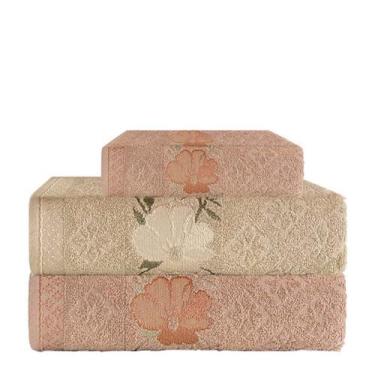 Imagem de Jogo Toalhas Banho Karsten Yuna 3 Peças