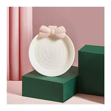 Imagem de Decoração de pratos de frutas, 3 peças, bandeja de doces, tigela de frutas, moderna, sala de estar, mesa de café, bandeja de frutas secas, pratos de frutas/prato de frutas (rosa) (tamanho único)