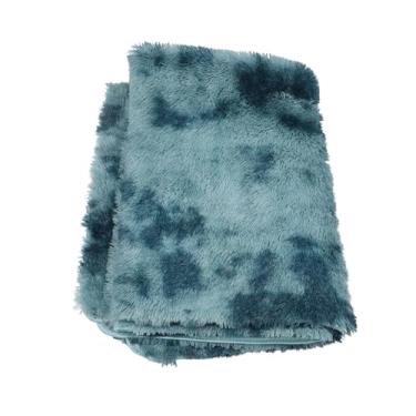 Imagem de Aramox Tapete Macio de área, Fibra de Poliéster Macia, Quadrado, Felpudo, Lavável, Pilha Longa, Design Moderno de Estilo Nórdico para Decoração de Sala de Estar (150 * 210)