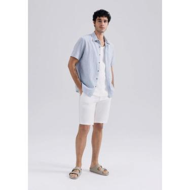 Imagem de Bermuda Sarja Chino Hering Básica Off White KTNUNMCSI-Masculino