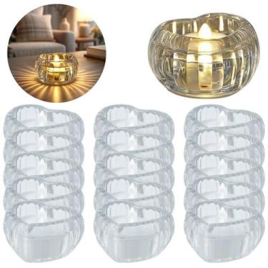 Imagem de 15 Velas Led em forma de Coração Resistente Decorativa - Freecom