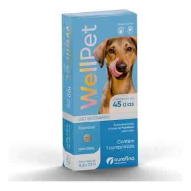 Imagem de Antipulgas Carrapatos Ourofino Wellpet Cães 4.6-10kg 1 Comp