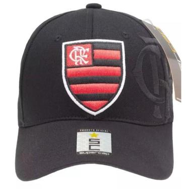 Imagem de Boné Zico Flamengo Bordado 3D Frontal Bordado Frente e Latreral - 30346-Unissex