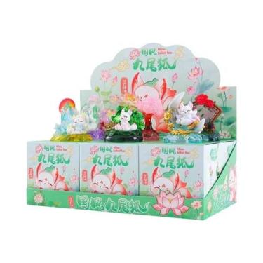 Imagem de Caixa Surpresa De Raposa De Nove Caudas, Figura Luminosa, Ornamento De