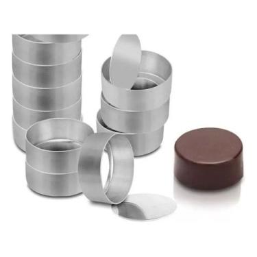 Imagem de Forminha P/ Pão De Mel Número 2 Fundo Removível 12 Unidades - Fest For