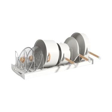 Imagem de Organizador De Panelas Ajustável E Expansível Para Armário De Cozinha,