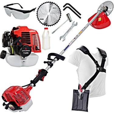 Imagem de Roçadeira Profissional Nakashi T262m Motor Tu26 Gasolina