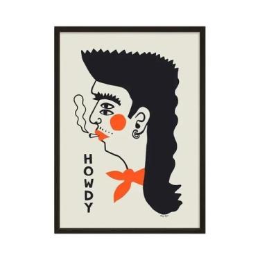 Imagem de Pôster De Impressão Em Tela Abstrata Retrô, Arte Clássica Para Decoraç