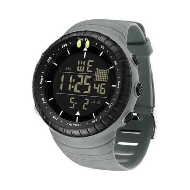 Imagem de Relógio Esportivo Digital LED À Prova d'Água Com Mostrador Grande Para