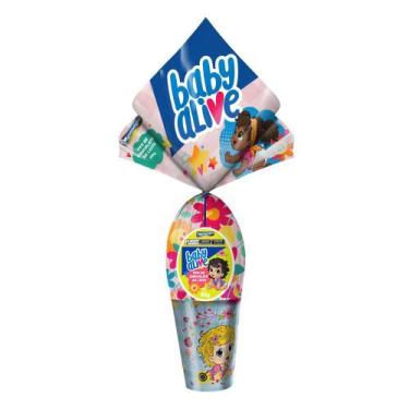 Imagem de Ovo de Páscoa Montervérgine Baby Alive Chocolate Ao Leite 80g  Copo So
