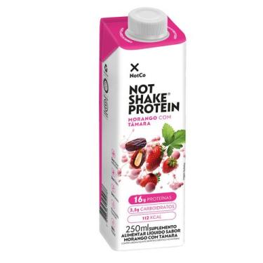 Imagem de NOT SHAKE Protein 16g Morango c/ Tâmara 250ml - NotCo