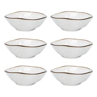 Imagem de Conjunto 6 Tigelas Bowl Ryo Maresia 500ml Porcelana Oxford