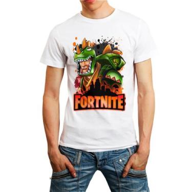 Imagem de Camiseta fortnite games jogos camisa masculina lançamento 01 - DESIGN 