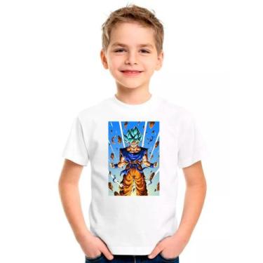Imagem de Camiseta Desenho DRAGON BALL Z Moda Infantil Roupa Criança 02 - DESIGN