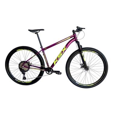 Imagem de Bicicleta Aro 29 Mtb Ksx Sd7 Alumínio 12v Freio a Disco Hidráulico K7 11/50 Garfo com Trava Kit 1x12-Unissex