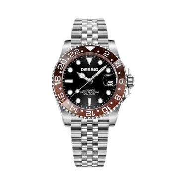 Imagem de Relógio De Pulso Mecânico Automático Masculino, Em Aço Inoxidável, Com