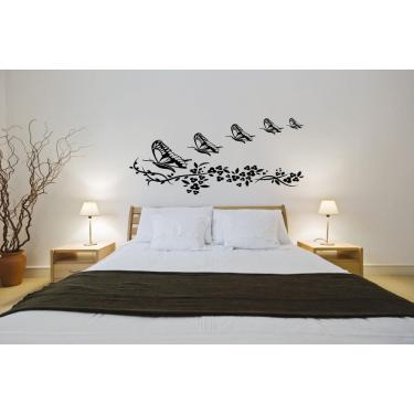 Imagem de Adesivo Decorativo De Parede Borboletas Descendo