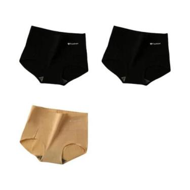 Imagem de Conjunto De 3 Peças De Lingerie Sexy Invisível Em Algodão Respirável P