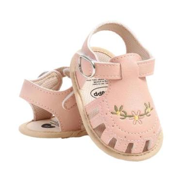 Imagem de Sapatos Para Bebês Meninas Com Sola Macia E Antiderrapante, Sapatos Pa